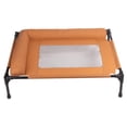 thumbnail image 4 of Estructura de cama de metal, muebles, regalos, espaciosa, transpirable, cómoda, versátil. Brown S, 4 of 9