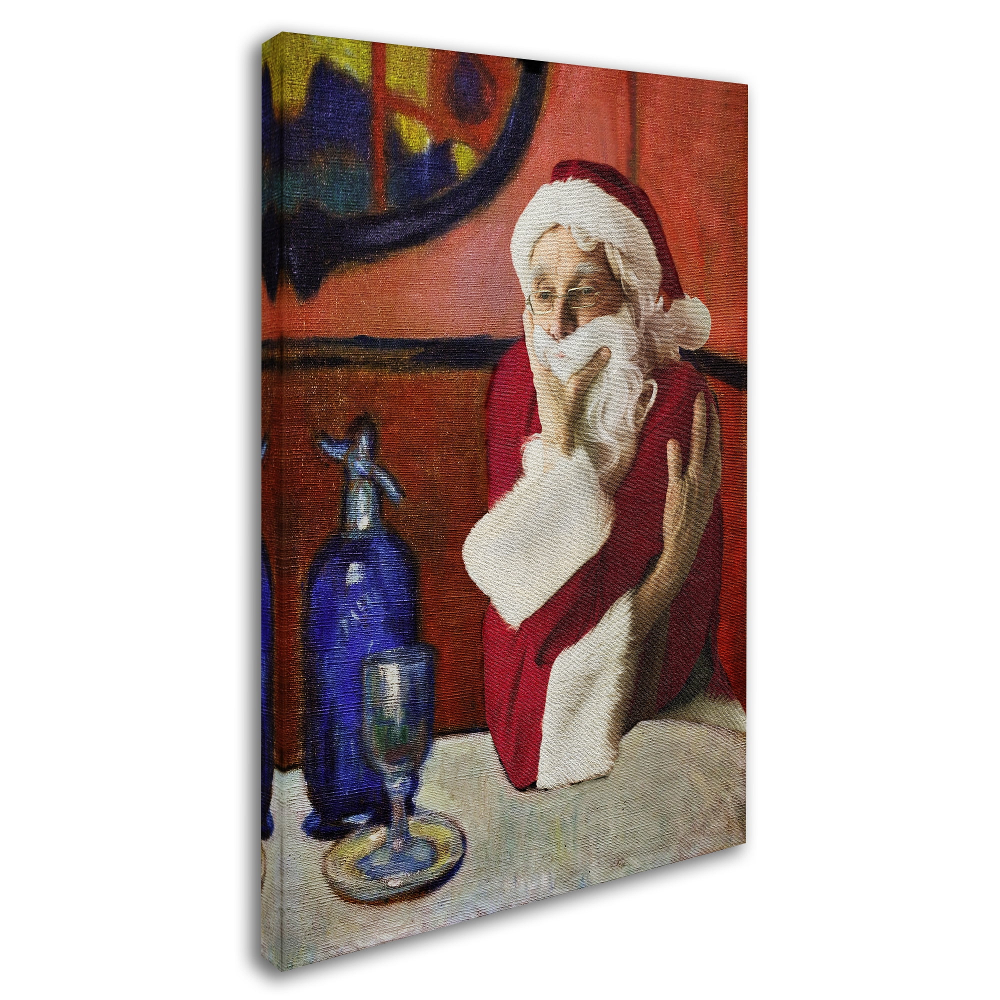 Trademark Fine Art 'Picasso-The Absinth Drinker' Canvas Art by Ed Wheeler