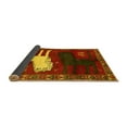 thumbnail image 2 of Ahgly Company Indoor Round Animal Yellow Traditional Area Rugs, 7' Round, 2 of 4