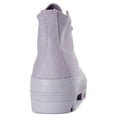 thumbnail image 3 of No Boundaries Women's High Top Canvas Lug Sneakers, 3 of 5