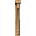thumbnail image 6 of Ekena Millwork 4"W x 24"D x 28"H Imperial Block Rough Sawn Bracket w/ Offset Brace, Western Red Cedar, 6 of 25