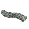 thumbnail image 2 of Cat S Tunnel Tube, Cat Tunnel Tube Wild Leaf Print  For Small Pets, 2 of 8