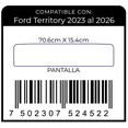 thumbnail image 2 of Mica de Nano Cristal Flexible para Pantalla de Ford Territory 2023 al 2026, 2 of 5