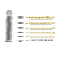 thumbnail image 5 of 10K Yellow Gold Diamond Cut Rope Chain Necklace â€“ Measures 26 Inches Length x 3mm Thickness, 5 of 7