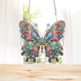 thumbnail image 4 of Colourful Butterfly Diamond Art Painting Kit Hanging, 4 of 7