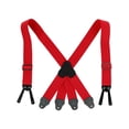 thumbnail image 1 of CTM®  Elastic Button-End 2 Inch Fireman Suspenders (Men's), 1 of 3