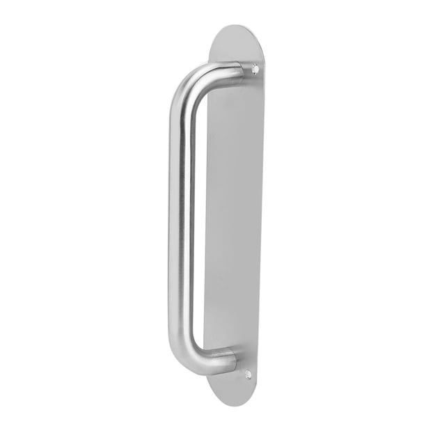 Manija De Puerta, Manija De Placa De Tracción Elegante Plana Instalación Conveniente Sin Decoloración Sin Distorsión Acero Inoxidable Para Oficinas Otros Lugares Públicos ANGGREK No