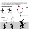 thumbnail image 4 of Advancent Divertido juguete volador fácil de hacer, Boomerang cruzado de tres hojas, juguetes deportivos interactivos al aire libre Ropa Deportiva, Zapatos, 4 of 6