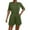 Green, variant on Kaemgyyd Women's Summer Rompers Comfy Crew Neck High Waist Shorts Jumpsuit Casual Loose One-Piece Outfits with Pockets