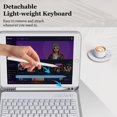 thumbnail image 4 of Funda con teclado MMK para iPad 10.2 de 9.ª, 8.ª y 7.ª generación y Pro 10.5, 4 of 9