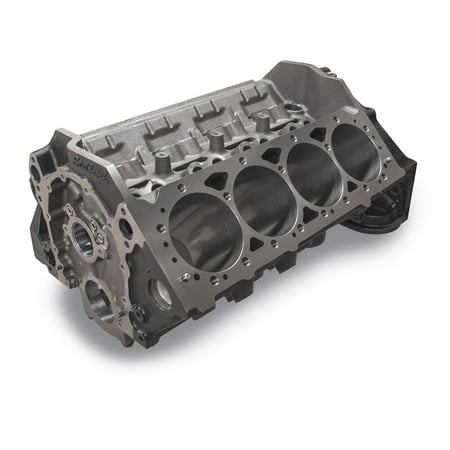 440 Small Block Edelbrock 450020 Crate Engine; Cast Iron Small Block Chevy; Siamese Cylinder Wall; 440 Max CID; 9 in. Deck Height; 2 Piece Rear Main Seal; Stud And Bolt Holes Through To Water; ()