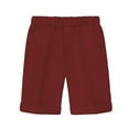 thumbnail image 4 of MEZZALL Boys School Uniformss Flat Front Performance Stretch Shorts Chino Shorts Toddler Daily Wear Fashionable / 5-6 Years, 4 of 4