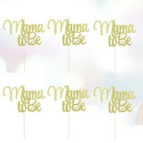 Raindrops 12 Pcs Mom Cake Sticks Edible Decorations Mother's Day Topper