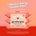 thumbnail image 4 of (4 pack) goodwipes Flushable Butt Wipes, Olipop Peaches & Cream Scented, 3 Pack, 150 Total XL Wipes, 4 of 9