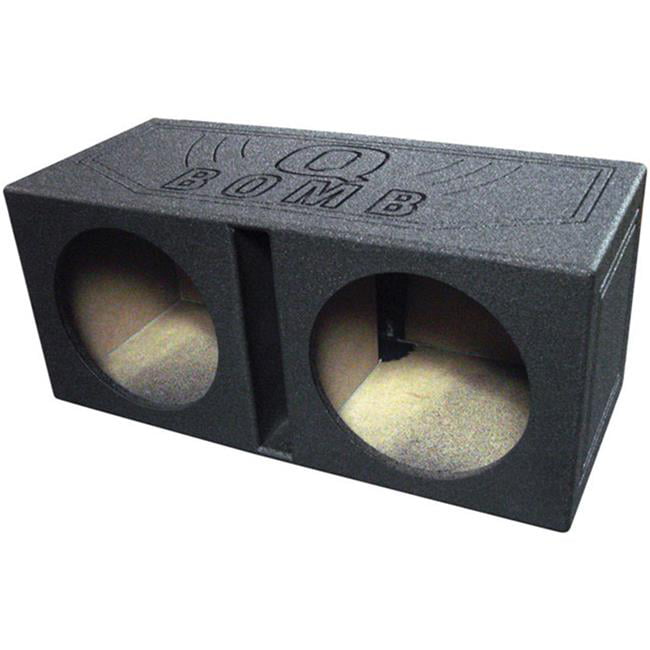 10" DUAL Subwoofer Speaker Enclosure Box Labyrinth Vented/ Ported 1.40 Cu Ft Air 