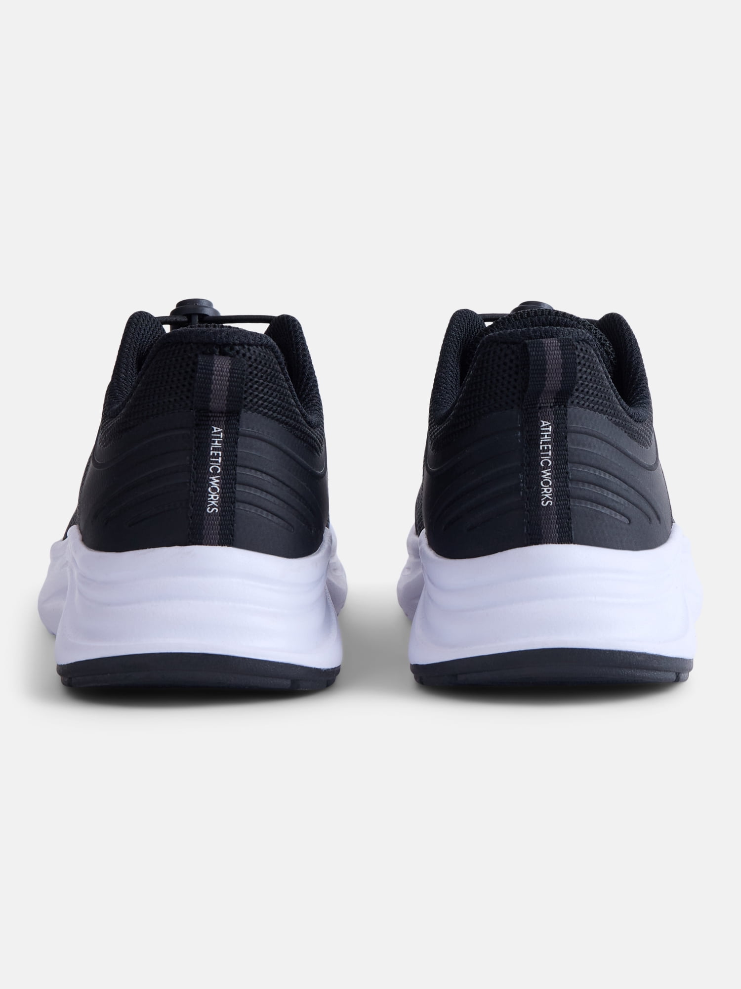 Athletic Works Little and Big Boys Bungee Knit Jogger Sneakers