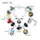 thumbnail image 3 of Disney el pesadilla antes de Navidad DIY esmalte encantos pulsera de cuentas figura de Anime Sally Jack Skellington joyería Punk Rock, 3 of 5