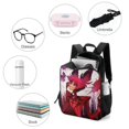 thumbnail image 3 of Hazbin Hotel Alastor Children's Backpack School Bag Multipurpose Daypack Backpack Satchel Oxford Cloth Adjustable Rucksack Boys, 3 of 5