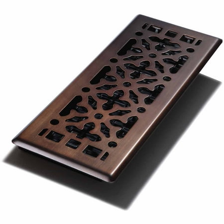 Cast Bronze Wall Register - Decor Grates Gothic Bronze Steel Wall/Ceiling Register, 4