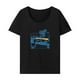 thumbnail image 1 of Camiseta para Mujer Strade Fareast Limited Ropa de Verano Camisa con Cuello Redondo S Negro, 1 of 7
