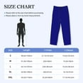 thumbnail image 4 of Bixox Men's Navy Patterned Pajama Pants with Pockets Lounge Clothes for Home, 4 of 5