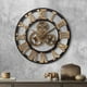thumbnail image 1 of Reloj de pared industrial decorativo con diseño de arte de pared, funcionamiento silencioso con estética steampunk para expresión artística en el hogar, la oficina y el restaurante, 1 of 5