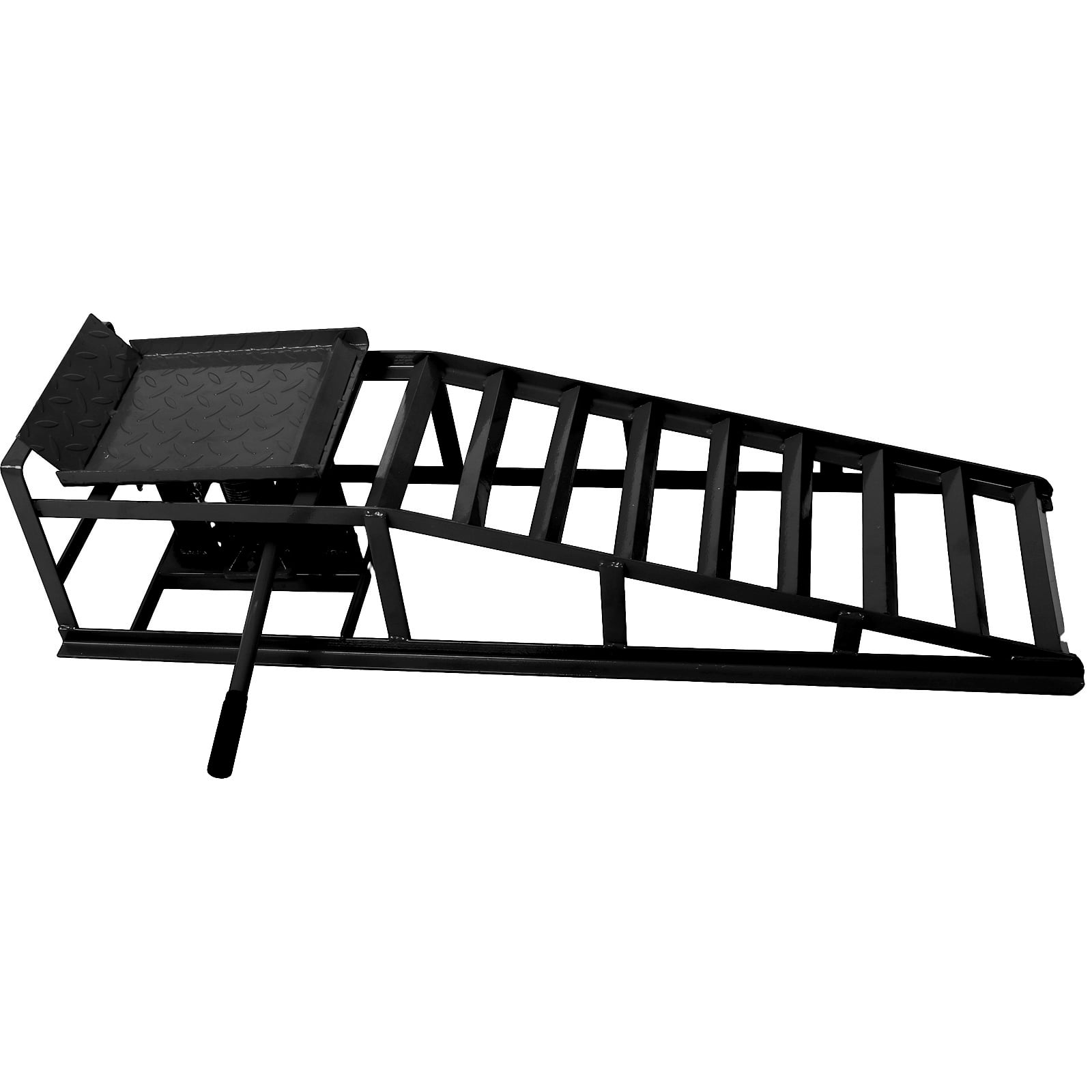 2 Pack Auto Car Truck Service Ramps Lifts, Garage Car Lift Hydraulic Ramps Black 5 Ton,Automotive Hydraulic Lift Repair Frame Lift