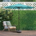 thumbnail image 2 of 9 ft. Patio Table Market Umbrella with Round Bronze Free Standing Base, 2 of 7