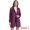 Fuschia Pink, variant on DARING DIVA Women's Faux Suede Trench Coat Double Breasted Jacket with Belt XS Dark Beige