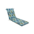 thumbnail image 2 of Pillow Perfect 620152 Outdoor & Indoor Paso Caribe Chaise Lounge Cushion, Blue, 2 of 3