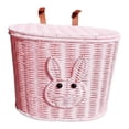 thumbnail image 4 of harper Rear Bike Basket Carrier Bicycle Rear Basket for Biking Hiking Most Bicycles Pink, 4 of 9