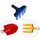 thumbnail image 5 of Gardening Tools, 3 Pieces Garden Tools, Gardening Tool Set, Stainless Steel Garden Tool Sets, For Farm, Garden Plants Indoor Outdoor, 5 of 5