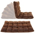 thumbnail image 3 of Velago Clam Adjustable Folding Plush Floor Gaming Chair, 3 of 5