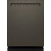 General Electric Front Control with Stainless Steel Interior Dishwasher with Sanitize Cycle GDF650SMVES