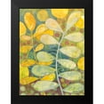 thumbnail image 2 of Lovell, Kathrine 12x14 Black Modern Framed Museum Art Print Titled - Rising Green II, 2 of 5