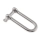 thumbnail image 4 of Tornillo de material acero Inoxidable Pin Cadena Ancla D Grillete - 1/4 - 6 Mm, 4 of 7