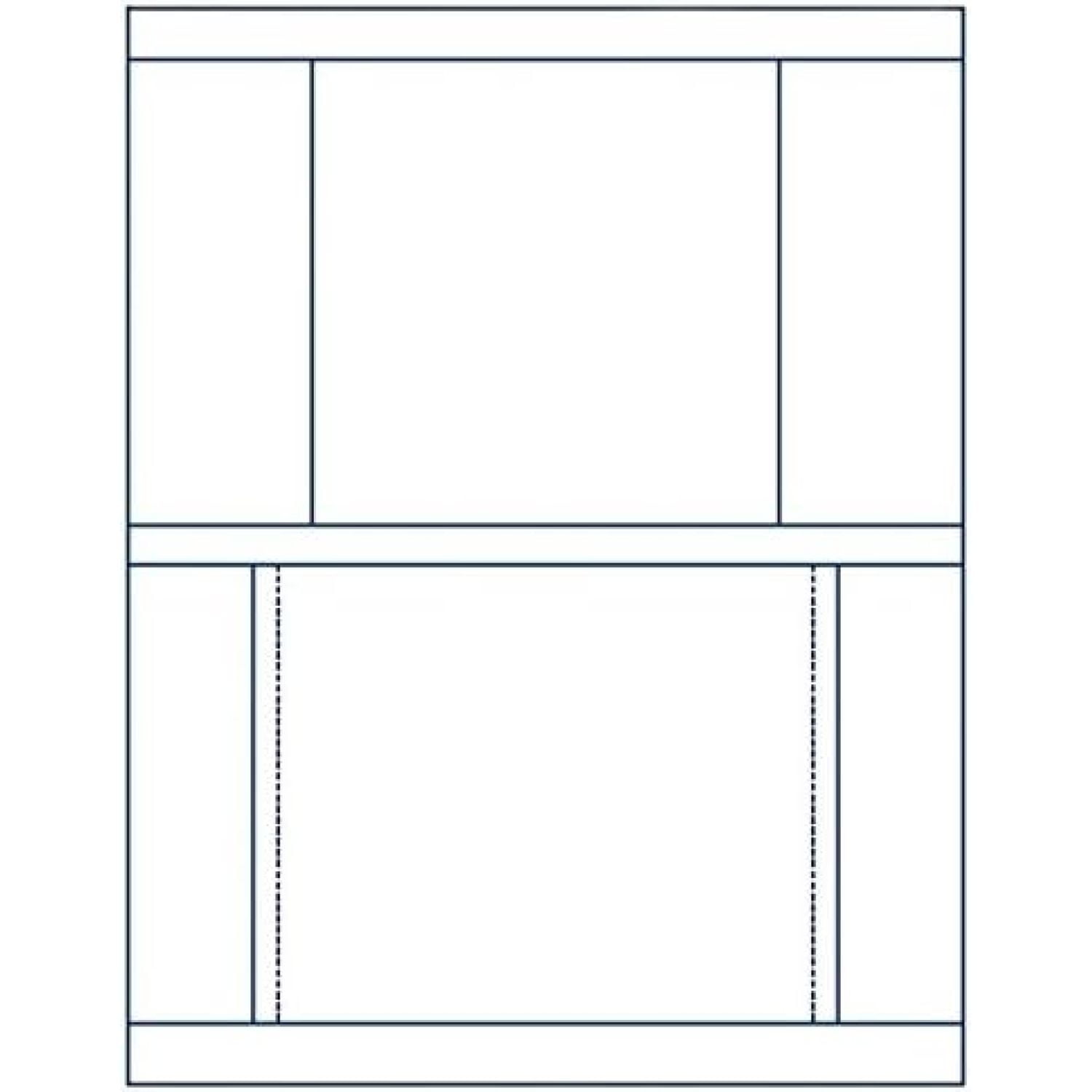 Matte Finish Front & Back Jewel Case Inserts (Stomper Format) for