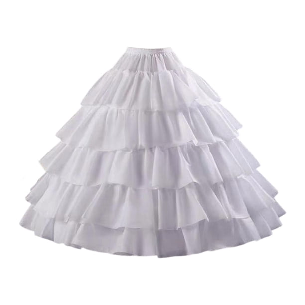 Falda de aro, enagua, cintura ajustable, vestido ligero, falda tipo jaula, media falda estilo C