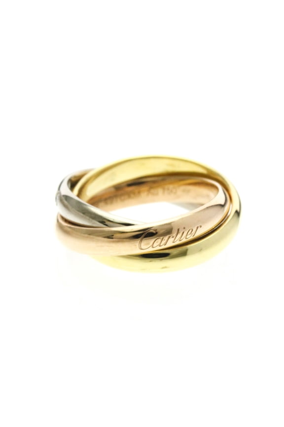 Pre-Owned Cartier Trinity Ring With 5 Diamonds Yellow Gold (18K),Pink Gold (18K),White Gold...