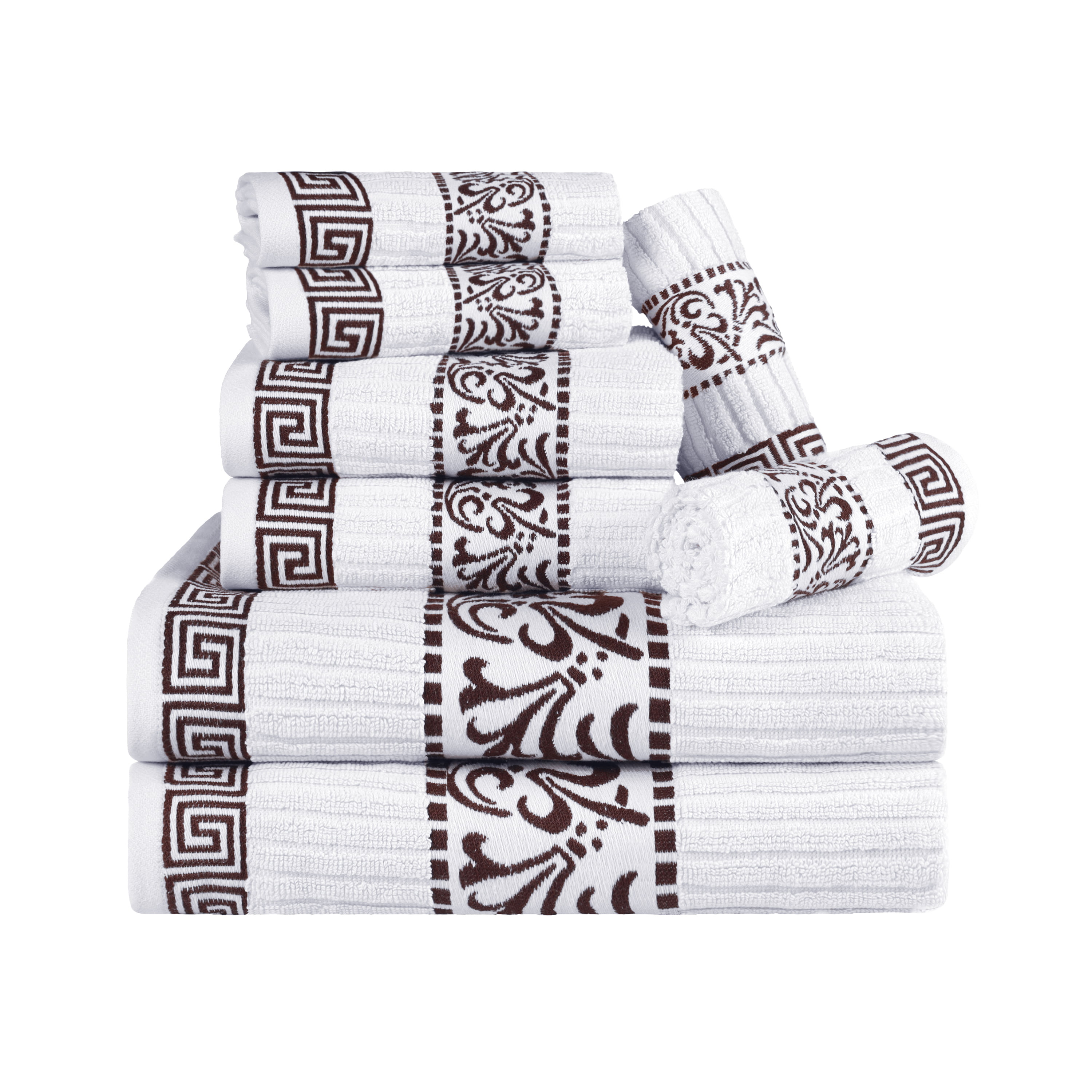 Lizling Luxury Bath Towels Set 3 Pack, Towel Set 100% Cotton (1 Large Bath  Towel, 1 Hand Towel, 1 Washcloth) Ultra Soft and Highly Absorbent, for