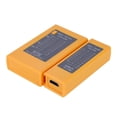 thumbnail image 2 of 8Ma Abs Cable Tester , Hand-Held Cable Tester, Yellow Durable For Continuity, Open,Shorted And Crossed Wire Pairs, 2 of 8
