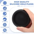 thumbnail image 3 of Uxcell 3 Pcs Tapón de Silicona en Forma de T, Diámetro 72 mm/2.83 Pulgadas, Tapón de Silicona Impermeable Reutilizable para Sellar Agujeros Redondos en Equipos de Tuberías, Negro, 3 of 7