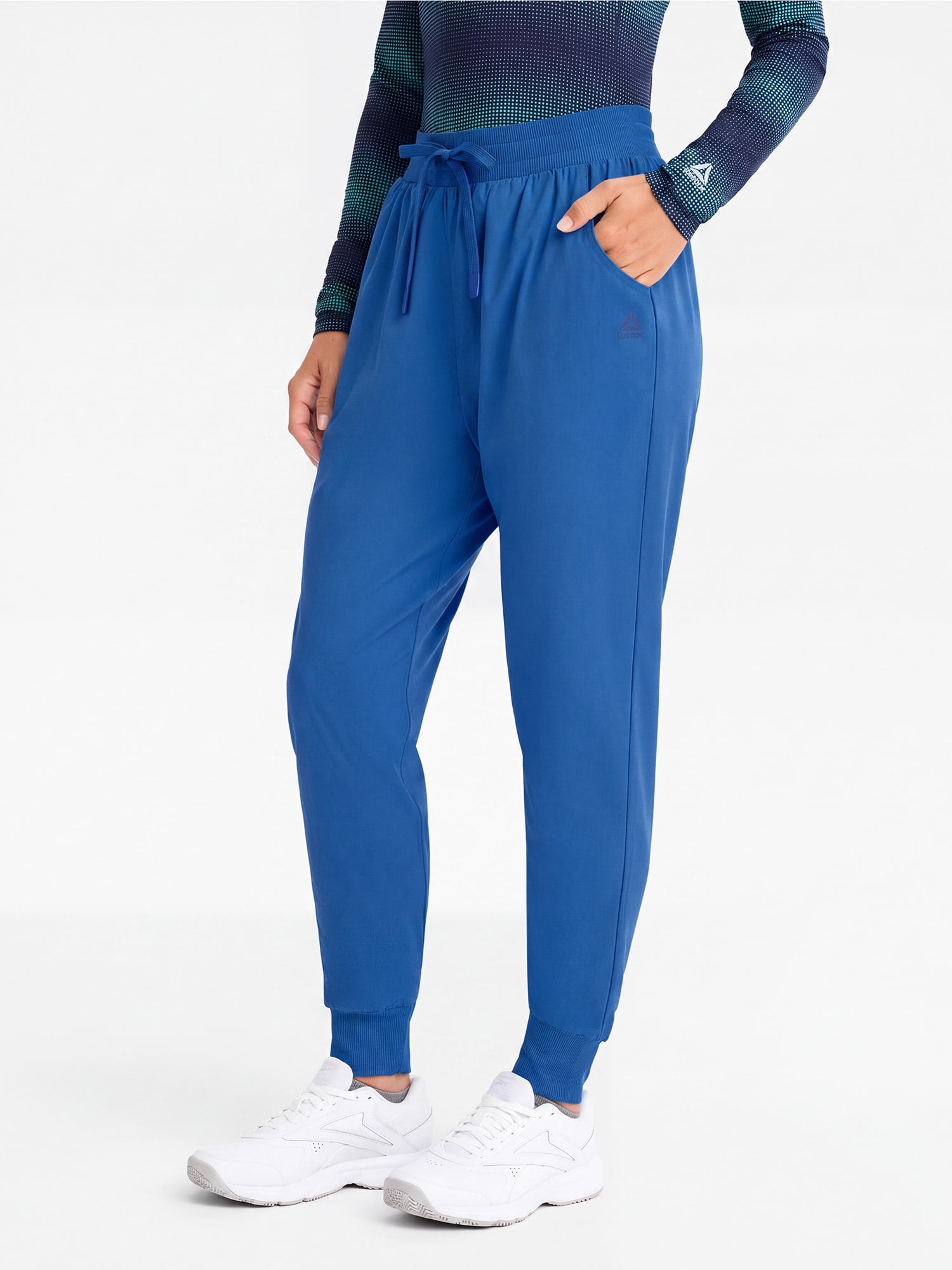 Reebok Women's Tech Comfort 4 Pocket Straight Leg Scrub Pants, 1 Pack, Sizes S - 3XL