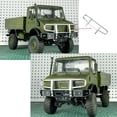 thumbnail image 2 of Front Rear Bumper Metal Modified Upgraded Accessories Compatible For Unimog P06 Model Remote Control Car, 2 of 7