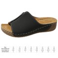 thumbnail image 3 of Sandalias Cuña Con Plataforma para Mujer Pantuflas Cojín Grueso Cómodas A La, 3 of 9