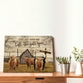 thumbnail image 4 of Thideape Farmhouse Cow Highland Wall Art 12" x 16" Framed Canvas Prints, 4 of 7