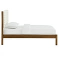 thumbnail image 6 of Platform Bed Frame, Tufted, Twin, Walnut Brown, Wood, Hotel Bedroom, Modern Contemporary, HB38206, 6 of 10