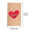 thumbnail image 2 of Herrnalise Mother's Day Greeting Gift Cards,Unique Assorted Kraft Paper Hollow Love Die Cut Design Cards Gifts for Mothers Day Mothers Birthday Party Supplies,Envelopes Included, 2 of 8