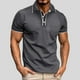 thumbnail image 1 of pstuiky camisetas para hombre, Camisa informal de manga corta con botones y cuello vuelto para hombre ropa de hombre xxl, 1 of 8