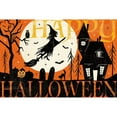 thumbnail image 3 of Charron, Veronique 14x11 Black Modern Framed Museum Art Print Titled - Halloween is Calling I, 3 of 5